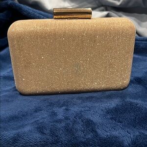 Elegant Gold Clutch Bag